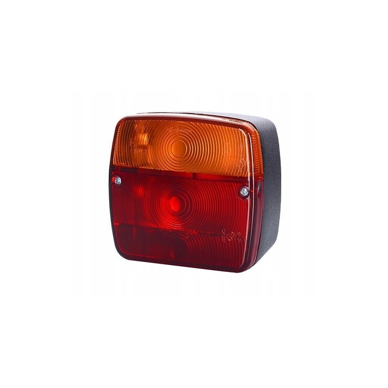 Square combination rear lamp