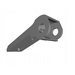 Dometic fridge freezer hinge, carbon fiber