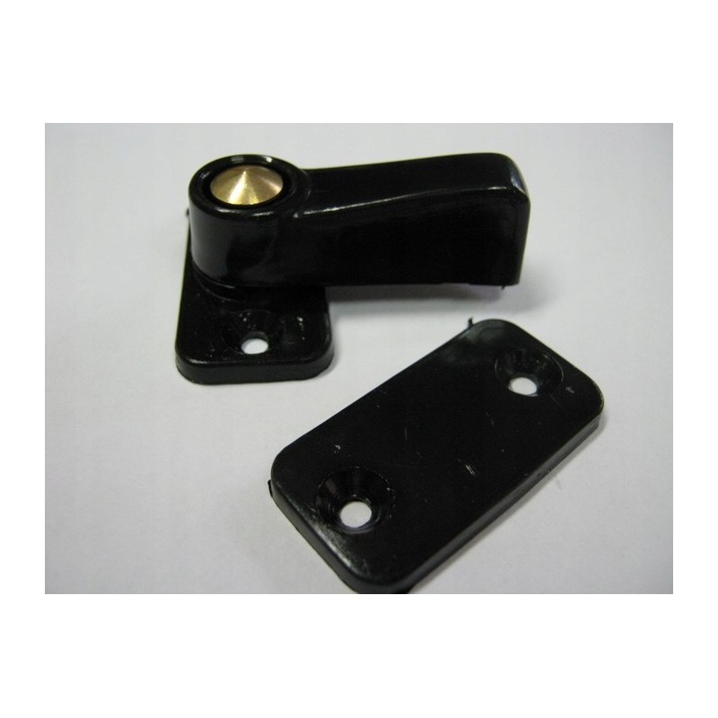 Plastic, black fawo camper door lock