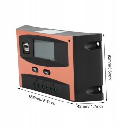 Charge controller 12v 24v solar controller