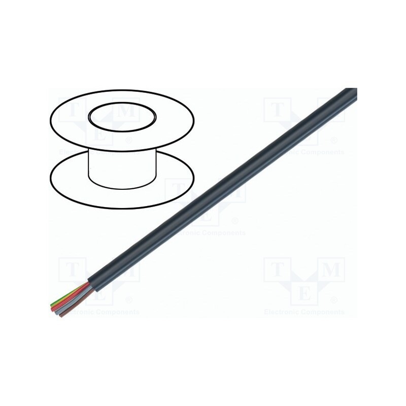 5 m x LAPP - 1120463 - Wire, ÖLFLEX® CLASSIC 100 BK POWER, 3G1.5mm2, unshielded, Cu