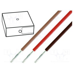 5 m x LAPP - 4160111 - Wire, Multi-Standard SC 2.1,X07V-K, stranded, Cu, 0.5mm2, PVC