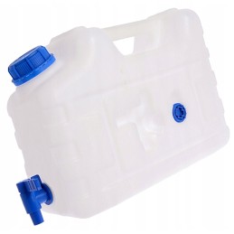 Canister s6d43 water container with tap 10l of salt