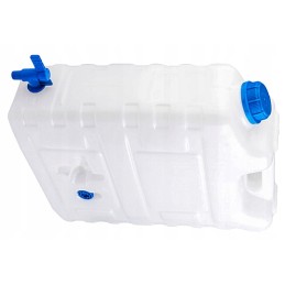 W7o55 for water with tap, 20l, solid canister, capacity