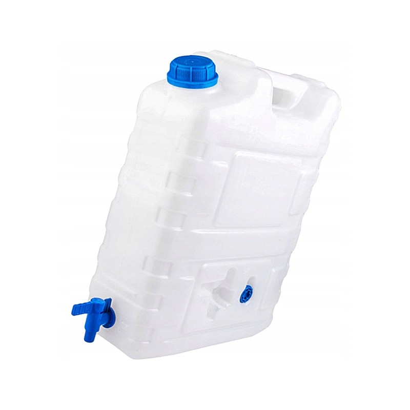 Canister d4e71 water container with tap 20l of salt