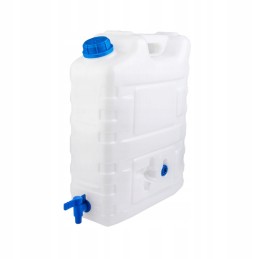 Solid water container with tap, 20 liters