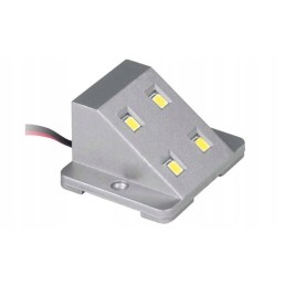 LED lamp for wardrobes and drawers with a switch