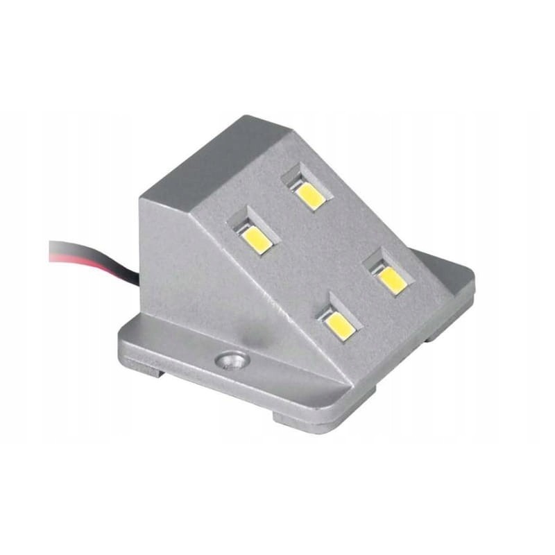 LED lamp for wardrobes and drawers with a switch