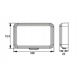 Lamp with a LED switch 12v 24v lighting