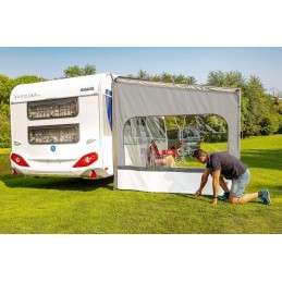 Side wall with side window in pro caravanstore xl fiamma in wa