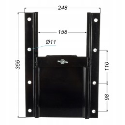 Universal trailer side damper for grain