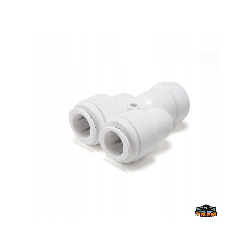 Water quick connector, tee for 12mm quick hose