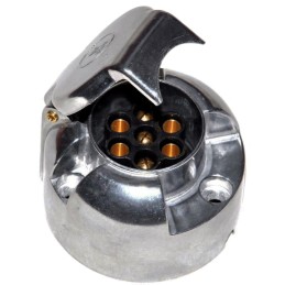 Camping trailer socket 7 pin 7 pole towbar