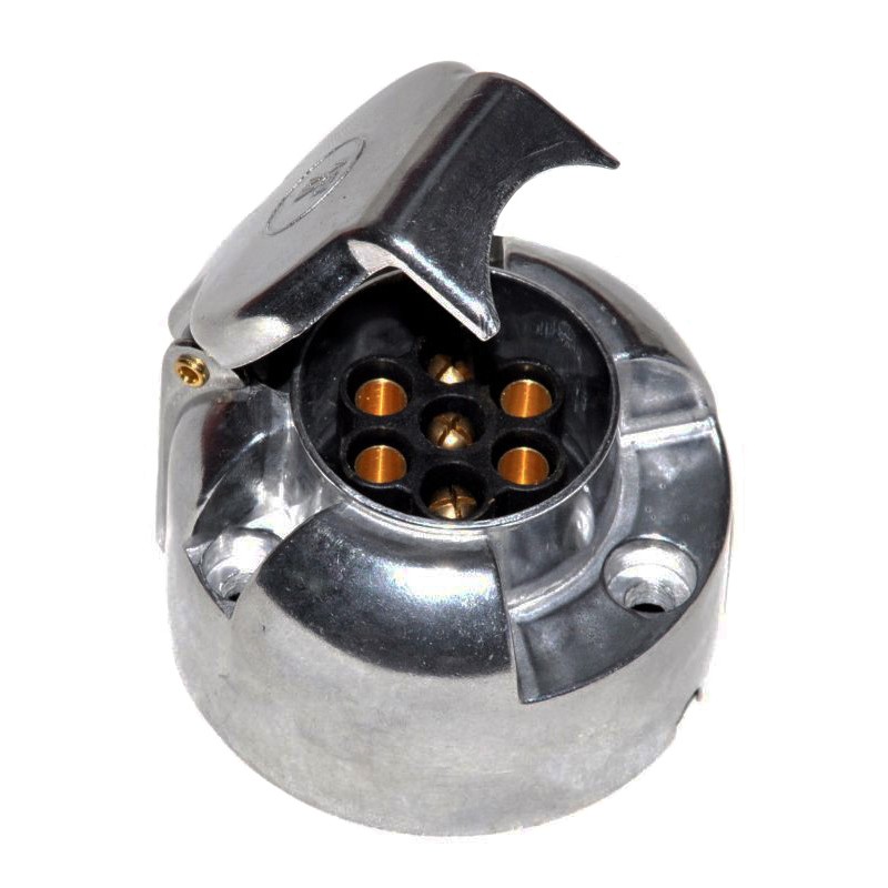 Camping trailer socket 7 pin 7 pole towbar