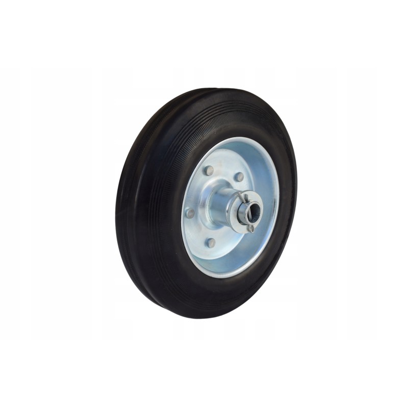 Trailer maneuvering support wheel 230kg 20cm diameter 20