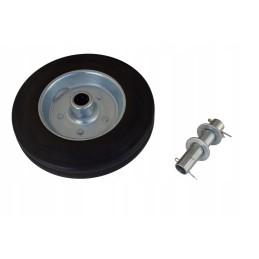 Trailer maneuvering support wheel 230kg 20cm diameter 20