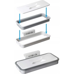 Brunner one way foldable waste bin