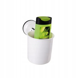 Bathroom mug with suction cup 17 x 15 x 11 cm