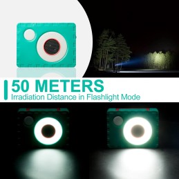 Eocoyar green LED solar camping lamp