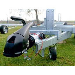 Ball hitch with travel stabilizer Knott KS30 3000kg for 50mm pipe