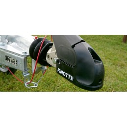 Ball hitch with travel stabilizer Knott KS30 3000kg for 50mm pipe