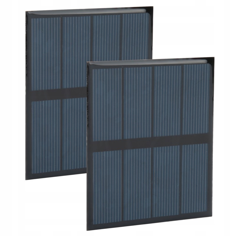 2pcs solar panel module 0 6w 2v diy
