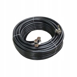A hose for inflating tires with 6 fi flexible ends