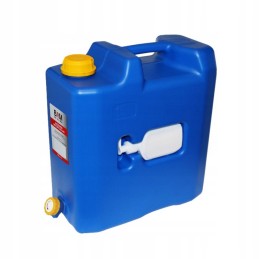 Water bank container 15l, blue dispenser