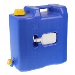 Water bank container 15l, blue dispenser