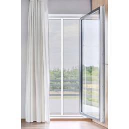 Mosquito door net with magnet 100x210, white