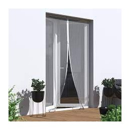 Mosquito door net with magnet 100x210, white