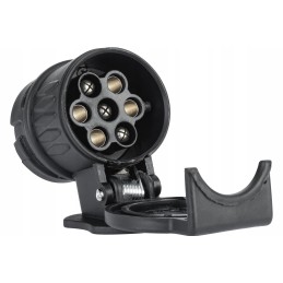 Towbar trailer socket adapter 13 7 pin