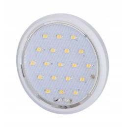 LED interior lighting lamp 12v, round, flat