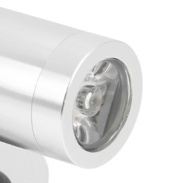 LED reading lamp silver 3w 12 24v