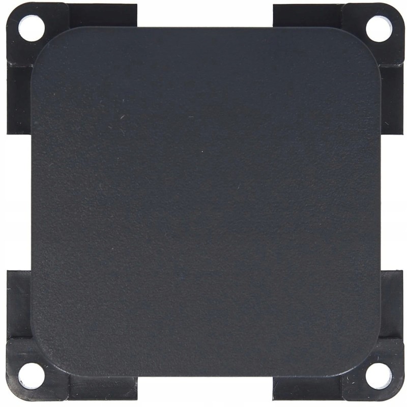 Presto black internal socket cover