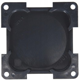 Presto black internal socket cover