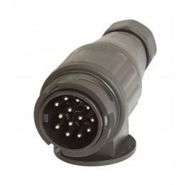13-pole trailer plug in a plastic o