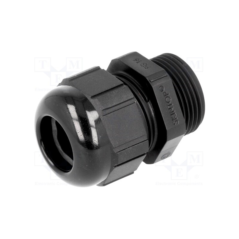 5 pcs x LAPP - 53015240 - Cable gland, PG16, IP68, polyamide, black, UL94V-2, SKINTOP®