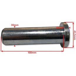 Piston actuator pin, mounting fi 30