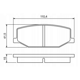 Bosch brake pads 0986460935