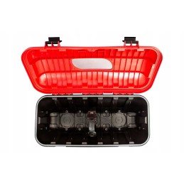 Container box for 6kg Daken fire extinguishers for trailers