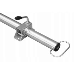 Fixed support with trailer clamp 60cm 48mm