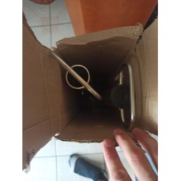 Fixed support with trailer clamp 60cm 48mm