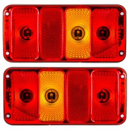 Combined trailer rear lamp 12v 24v was a pair