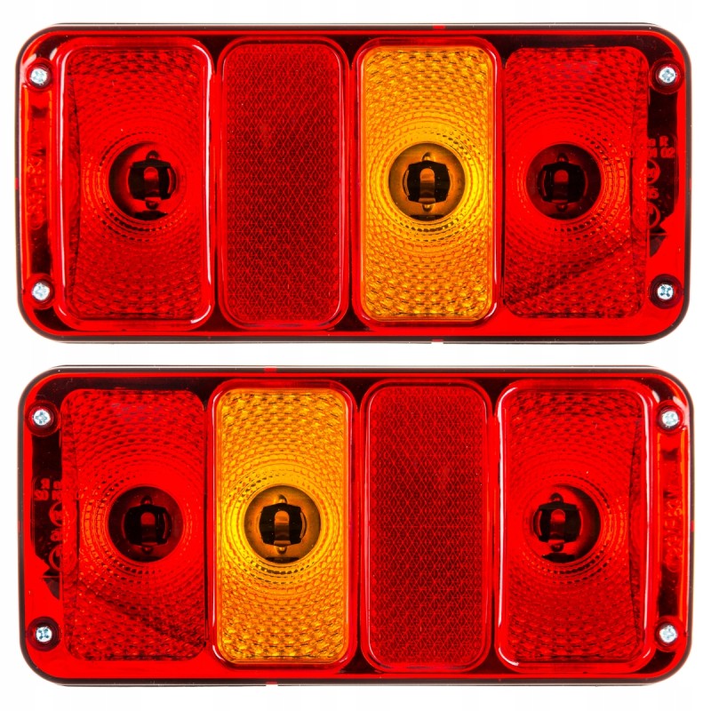Combined trailer rear lamp 12v 24v was a pair