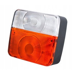 White and orange front lamp 12 24v