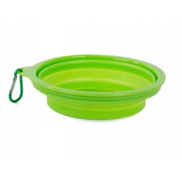 Silicone travel foldable dog bowl 0-8l