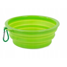 Silicone travel foldable dog bowl 0-8l