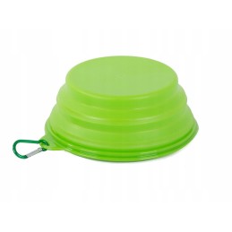 Silicone travel foldable dog bowl 0-8l
