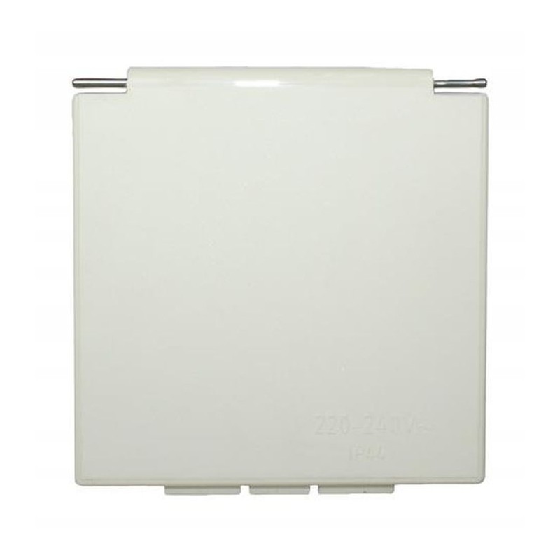 Cover flap of the 230v Cee Haba power socket